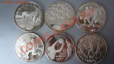Неплохая Подборка На Серию Футбол Серебро 18 монет(Разные) - DSC06479.JPG