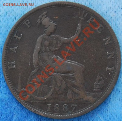 2 пенни 1887 - Виктория - до 20 августа - 500