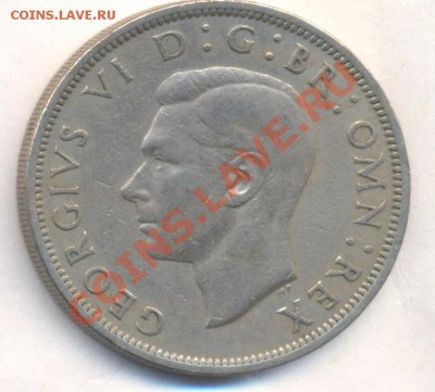 Великобритания полукрона 1948 г. До 16.08.13 г. 22-00 МСК . - 6