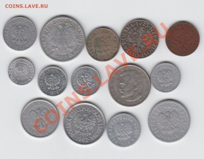 Польша 1923-1984 14 монет до 20,08 - 23:00 - 063