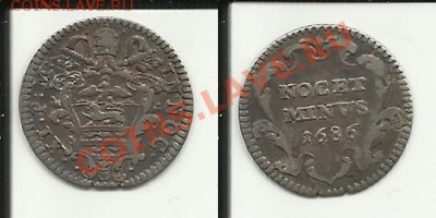 ПАПСКАЯ область. Гроссо 1686 (Иннокентий XI) - Innocent XI.JPG