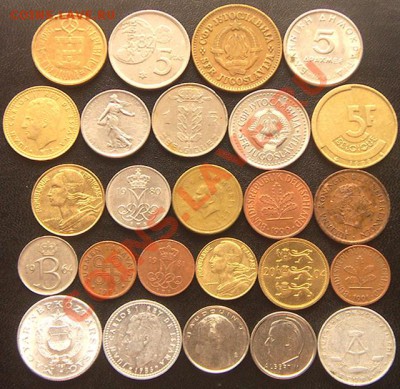 47 разных монет (см. фото и описание). До 16.08_22.00мск - 5878