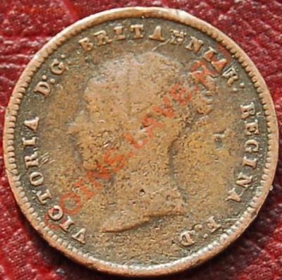 2 фартинга 1844 - Виктория -до 21 августа - 631