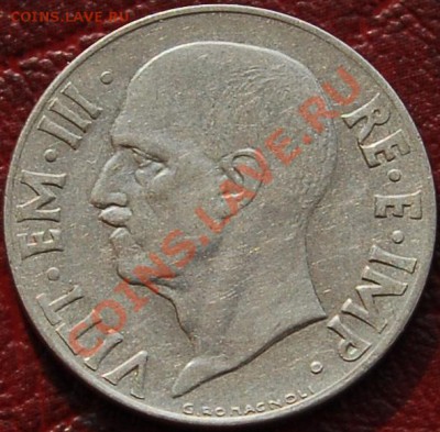 ИТАЛИЯ - 20 чентезими 1940 - до 22 августа - 578