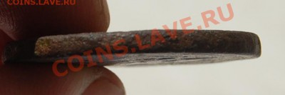2 копейки 1758. Интересный перечекан, следы гуртовой надписи - DSC_4908.JPG