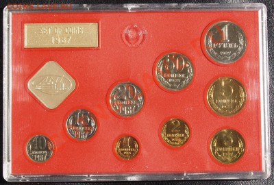 Набор ГБ СССР 1987 г., жесткий, до 21.08.2013 22:00 - 1987 R.JPG