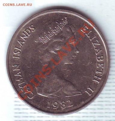 Кайманы.25 Центов.1982.Парусник.до 22 Августа - 19820094.JPG