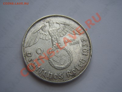 3 рейх. 2 рейхсмарки 1937 Е. Серебро. До 25.08.13 - P8175611.JPG