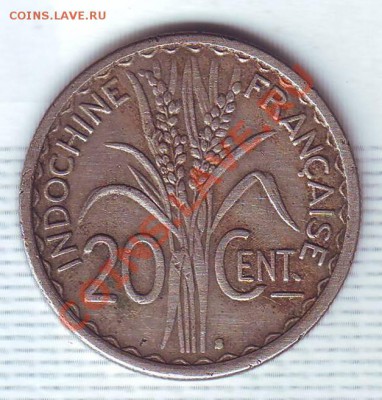 Франц.Индокитай.20 Сантимов.1941. до 23 Августа - 19410108.JPG