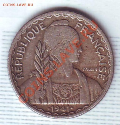 Франц.Индокитай.20 Сантимов.1941. до 23 Августа - 19410109.JPG