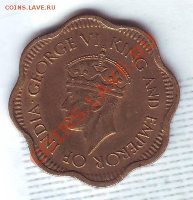 Брит.Цейлон.10 Центов.1944.Георг 6. до 23 Августа - 19440078.JPG