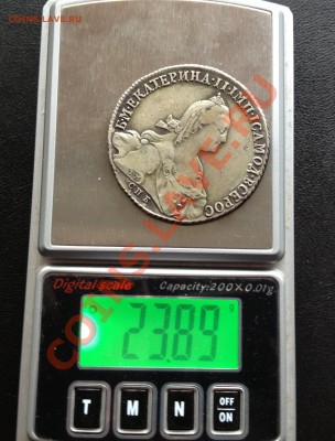 Рубль 1774 года, короткий аук, до 20.08.13г. До 22:30 (МСК) - 4xxRM_croper_ru