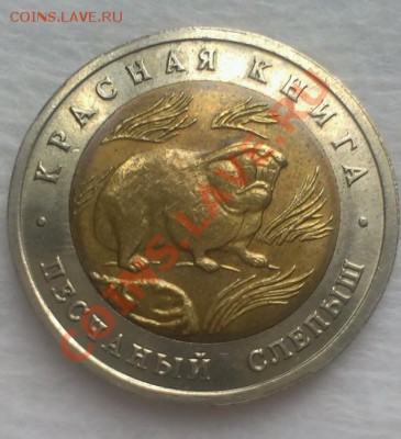 50 РУБЛЕЙ 1994 "КРАСНАЯ КНИГА" ПЕСЧАНЫЙ СЛЕПЫШ - IMAG0845_1