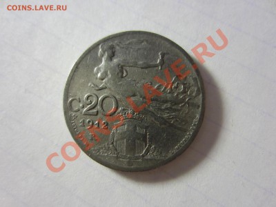 Италия 20 чентезимо 1912. - IMG_2759