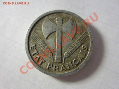 Франция 1 франк 1942. - IMG_2776