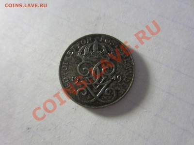 Швеция 1 эре 1949 - IMG_2838