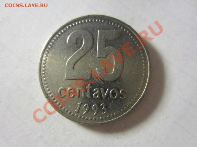 Аргентина 25 сентаво 1993. - IMG_2895
