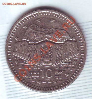 Гибралтар.10 Пенсов.1997.Euro Port. до 25 Августа - 19970082.JPG
