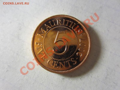 Маврикий 5 центов 2007. - IMG_2985