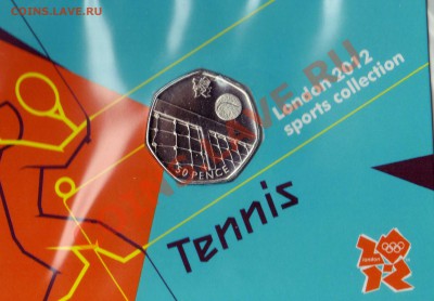 Великобритания 50 пенсов 2011 Теннис до 26.08-22ч (6533) - img275