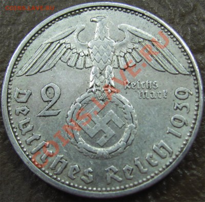 Y45 2 рейхсмарки 1939A до 26.08 в 22°° - Y45 2 RM 1939A_2