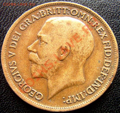 Великобритания_1 пенни 1916; до 21.08_22.06мск - 6222