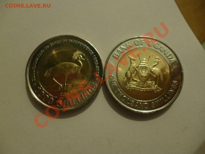 ДК Уганда 1000 шилингов птица Биметалл ФИКС 27.08 - P1040819