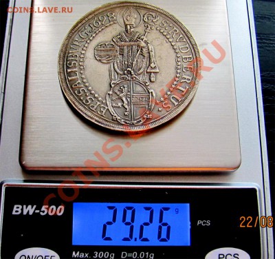 Y60 Ag Зальцбург талер 1698 Иоганн Эрнст до 28.08 в 22°° - Taler 1698 Johann Ernst Graf von Thun und Hohenstein_3