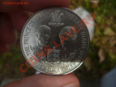 ДК Крона Диана и Чарльз Гернси 25 центов 28.08 - P1040785