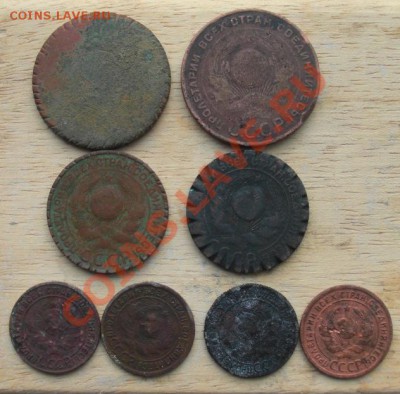 Медь 1924года 1к,3к,5коп. 8шт - med..JPG