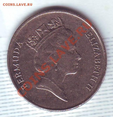 Бермуды.25 Центов.1996.Птица. до 29 августа - 19960041.JPG