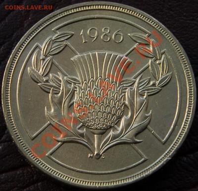 В.БРИТАНИЯ - 2 фунта 1986 - Игры содружества - до 29 августа - 228