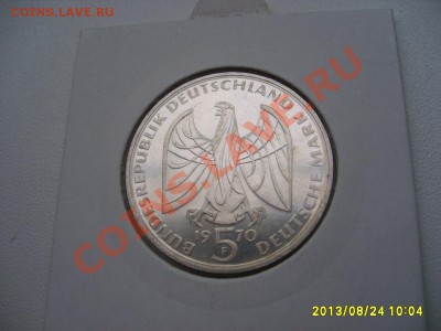 ФРГ,5 МАРОК 1970F(БЕТХОВЕН,Ag)!до 26.08.2013 - S6000083.JPG