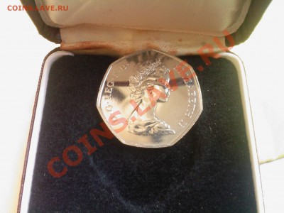 ВЕЛИКОБРИТАНИЯ 50 пенсов 1973г.в боксе до 27.08 - 25082013(003)