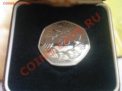ВЕЛИКОБРИТАНИЯ 50 пенсов 1973г.в боксе до 27.08 - 25082013(002)