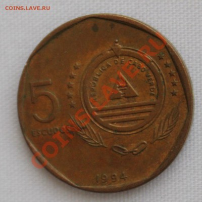 КАБО ВЕРДИ 5 эскудо  1952г. ПАРУСНИК до 31.08.13.в 22-00 - IMG_7281.JPG
