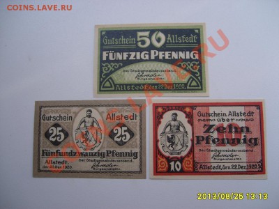 ALLSTEDT,50+25+10 ПФЕННИГОВ 1920г!!до 28.08.2013 - S6000136.JPG