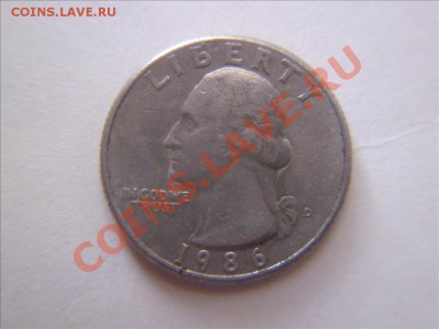 1 доллар 1986. - Фото01002