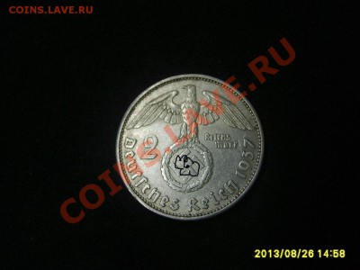 ГЕРМАНИЯ,2 РЕЙХСМАРКИ 1937 А (Гиндебург,Ag )!до28.08.2013 - S6000235.JPG