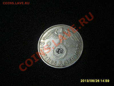 ГЕРМАНИЯ,2 РЕЙХСМАРКИ 1937 Е (Гиндебург,Ag )!до28.08.2013 - S6000237.JPG