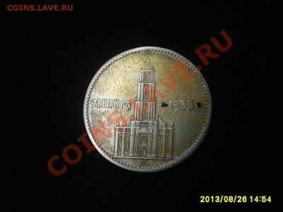 ГЕРМАНИЯ,2 РЕЙХСМАРКИ 1934 D(Кирха,подпись,Ag )!до28.08.2013 - S6000223.JPG