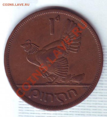 Ирландия.Пенни.1943.Курица. до 2 Сентября - 19430070.JPG