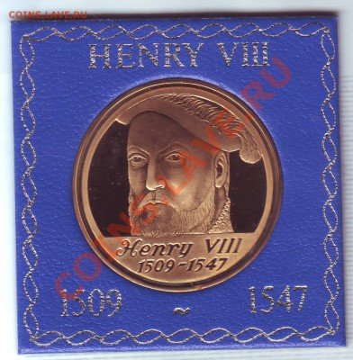 В.Британия.Кроновая медаль.Генрих 8.Пруф.в боксе. до 2.09 - генрих 80001.JPG