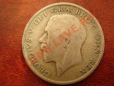 2 кроны 1921 Георг 5 до 03.09 22-0 - Полукрона 1921-2.JPG