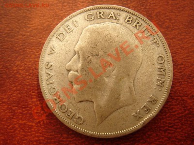 2 кроны 1922 Георг 5 до 03.09 22-0 - Полукрона 1922-2.JPG