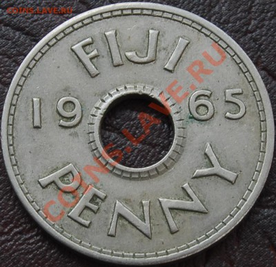 ФИДЖИ - 1 пенни 1965 - до 3 сентября - 571