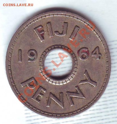Фиджи.Пенни.1964. до 3 Сентября - 19640071.JPG