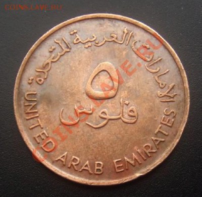 ОАЭ 5 филсов (1973) ФАО, рыбка-доктор до 02.09 (22.00) - ОАЭ 5 филсов (1973) ФАО, рыбка Р