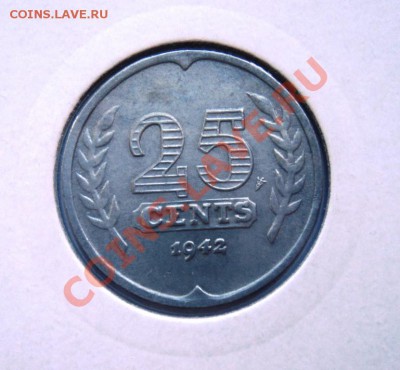 Zn НИДЕРЛАНДЫ 25 ЦЕНТОВ СОСТОЯНИЕ!!  1942 до 1.09.13 в 22.05 - DSC00729.JPG