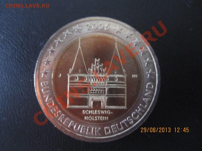 2 евро ФРГ Шлезвиг J  UNC - IMG_2189.JPG